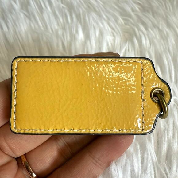 2" COACH Fob Bag Charm Hang tag Hangtag - Picture 2 of 2